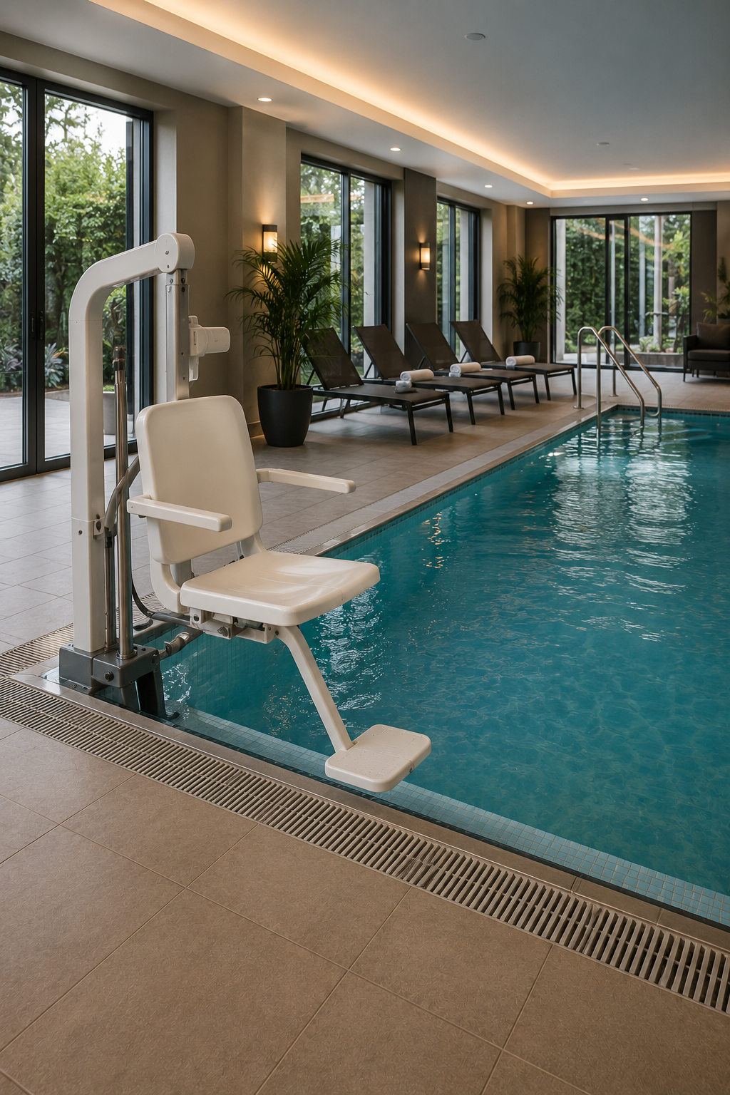 Piscine d’hôtel